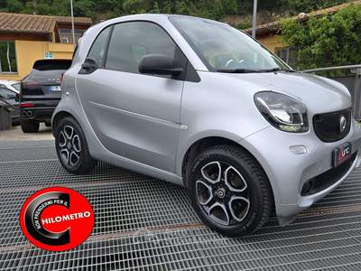 Smart ForTwo 1.0 71 CV TWINAMIC CERCHI PELLE TETTO PANO KM 54000 CERT Argento usata Roma