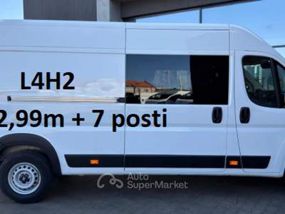Fiat Ducato 2.3 MJT 130cv Multicab/Crewcab 7 posti Furgonato Bianco usata Sepino