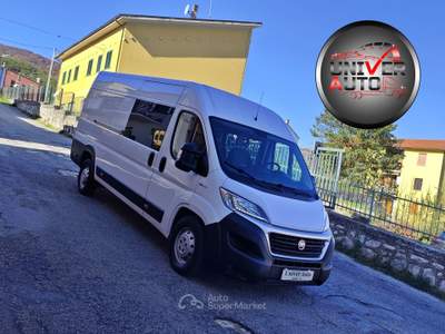 Fiat Ducato 2.3 MJT 130cv Multicab/Crewcab 7 posti Furgonato Bianco usata Sepino