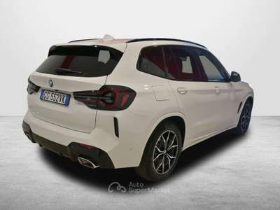 BMW X3 X3 BMW X3 18D 150CV STEPTRONIC 48V S-DRIVE MSPORT ( F Bianco usata Salerno
