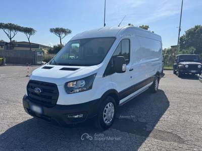 Ford Transit 330 2.0 tdci MHEV 130cv trend L3H2 E6.2 Bianco usata Roma