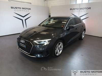 Audi A3 A3 Sportback 35 1.5 tfsi mhev  s-tronic  PROMO VAL Grigio usata Olgiate Olona