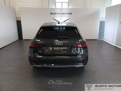 Audi A3 A3 Sportback 35 1.5 tfsi mhev  s-tronic  PROMO VAL Grigio usata Olgiate Olona