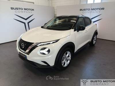 Nissan Juke Juke 1.0 dig-t N-Connecta 117cv dct Bianco usata Olgiate Olona