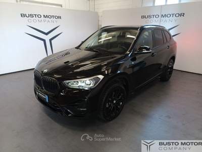 BMW X1 X1 xdrive18d xLine auto Nero usata Olgiate Olona