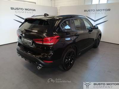 BMW X1 X1 xdrive18d xLine auto Nero usata Olgiate Olona