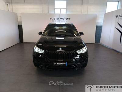 BMW X1 X1 xdrive18d xLine auto Nero usata Olgiate Olona