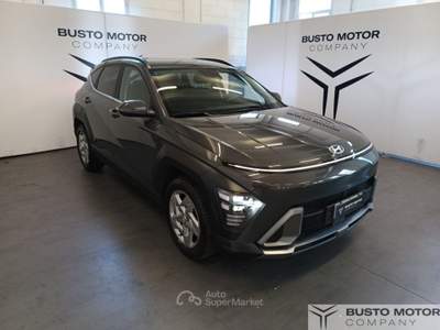 Hyundai Kona Kona 1.0 t-gdi 48V X Line 2wd 120cv mt PROMO VALID Grigio usata Olgiate Olona