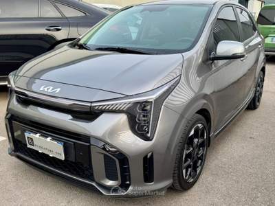 Kia Picanto 1.2 12V 5 porte AMT GT Line Grigio usata Castellammare di Stabia