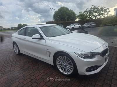 BMW Serie 4 425d d Coupé Luxury Bianco usata Montagnana