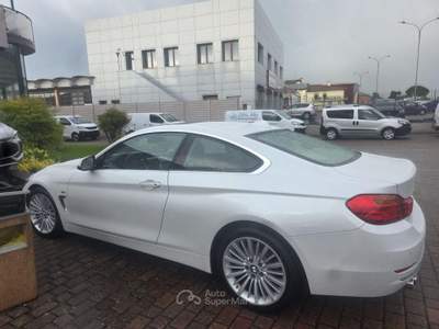 BMW Serie 4 425d d Coupé Luxury Bianco usata Montagnana