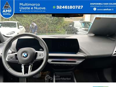 BMW Serie 1 118d 118d, M Sport, Live Cockpit Plus, telecamera posteriore, DAB, 18" Bianco usata Roma