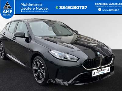 BMW Serie 1 120 120i M sport Navi Harman/Kardon Nero usata Roma