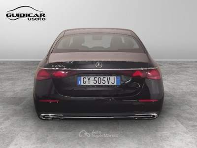 Mercedes-Benz Classe E 200 d Advanced 9G-Tronic Nero usata Lucca