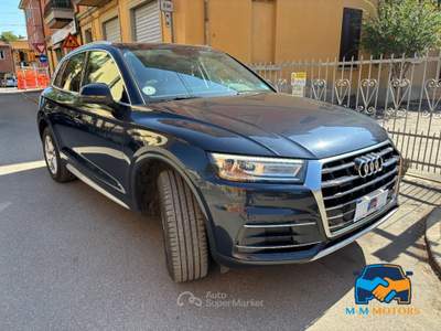 Audi Q5 40 2.0 tdi mhev Business Design quattro 204cv s-tronic Blu/Azzurro usata Bologna