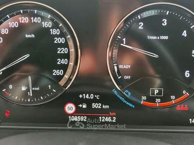 BMW X1 X1 X1 F48 sdrive18d Advantage auto my18 Nero usata Milano
