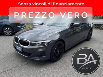 BMW Serie 3 330d 330 330d Touring mhev 48V xdrive auto PELLE-WIDESCREEN-SERBATOIO MAGGIORATO Grigio usata Erba