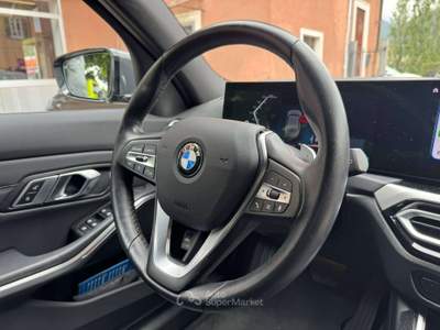BMW Serie 3 330d 330 330d Touring mhev 48V xdrive auto PELLE-WIDESCREEN-SERBATOIO MAGGIORATO Grigio usata Erba
