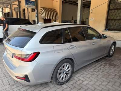 BMW Serie 3 325tds d Touring IBRIDO 48V AUTOMATICO Argento usata Guastalla