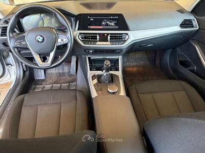 BMW Serie 3 325tds d Touring IBRIDO 48V AUTOMATICO Argento usata Guastalla