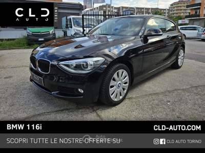 BMW Serie 1 116i 116 116i Joy Nero usata Torino