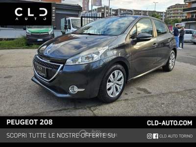 Peugeot 208 1.2 PureTech 82cv Allure Grigio usata Torino