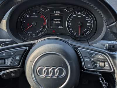 Audi A3 Unico proprietario-paddle shift,sensori ant.post.,cruise control Nero usata Ovada