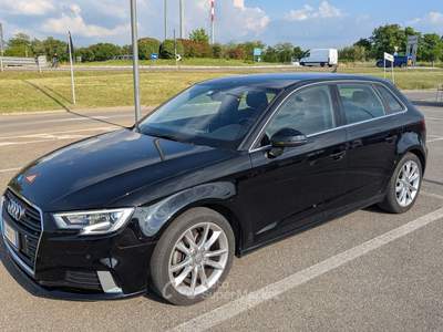 Audi A3 Unico proprietario-paddle shift,sensori ant.post.,cruise control Nero usata Ovada