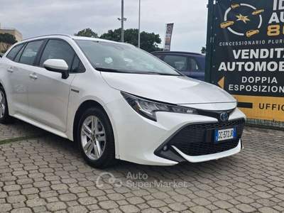 Toyota Corolla Touring Sports 1.8h Business cvt PROMO FINANZIAMENTO Bianco usata Roma