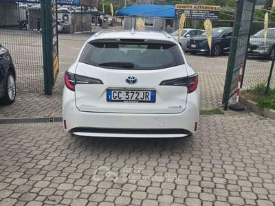Toyota Corolla Touring Sports 1.8h Business cvt PROMO FINANZIAMENTO Bianco usata Roma