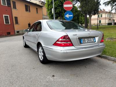 Mercedes-Benz Classe S S 320 Gancio traino gpl Argento usata Sant'Angelo in Vado