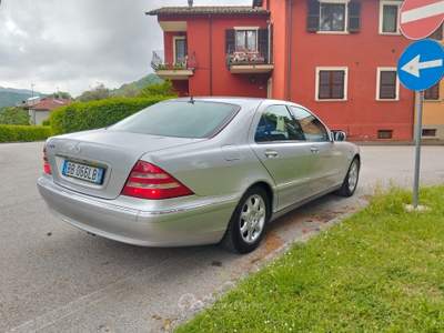 Mercedes-Benz Classe S S 320 Gancio traino gpl Argento usata Sant'Angelo in Vado