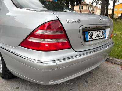 Mercedes-Benz Classe S S 320 Gancio traino gpl Argento usata Sant'Angelo in Vado