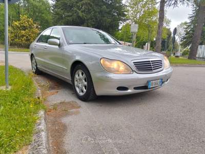 Mercedes-Benz Classe S S 320 Gancio traino gpl Argento usata Sant'Angelo in Vado