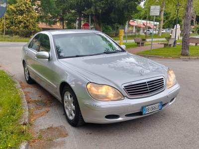 Mercedes-Benz Classe S S 320 Gancio traino gpl Argento usata Sant'Angelo in Vado