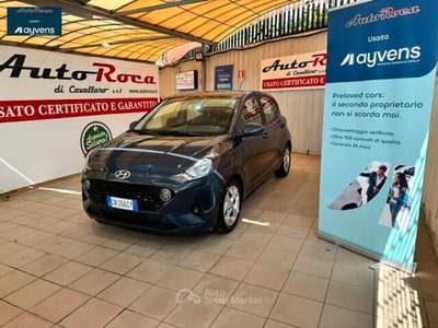 Hyundai i10 i10 1.0 MPI AT Tech Grigio usata ACI CASTELLO