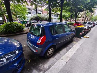 Renault Scénic impianto gpl bloccato a benzina e ok Blu/Azzurro usata torino