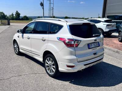 Ford Kuga 2.0 TDCI 150 CV S&S 4WD Powershift Vignale Bianco usata Pieve di Soligo