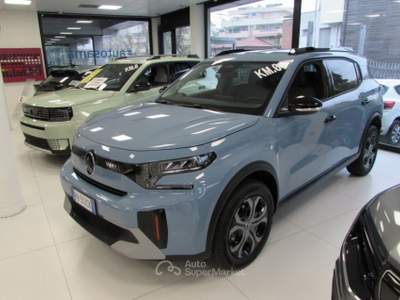 Citroen C3 Aircross 1.2 PureTech Turbo 100 CV Plus KMZERO Blu/Azzurro usata Rho
