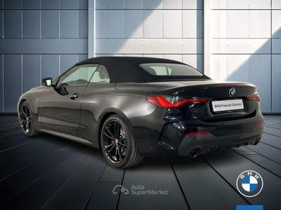 BMW Serie 4 420d 420 d Mild Hybrid 48V Msport Steptronic Blu/Azzurro usata Brescia