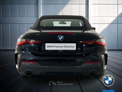 BMW Serie 4 420d 420 d Mild Hybrid 48V Msport Steptronic Blu/Azzurro usata Brescia