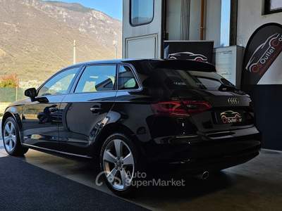 Audi A3 Unico Proprietario Nero usata Cogollo del Cengio