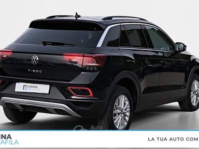 Volkswagen T-Roc  - t-roc 1.0 tsi style 110cv Nero usata Marcianise