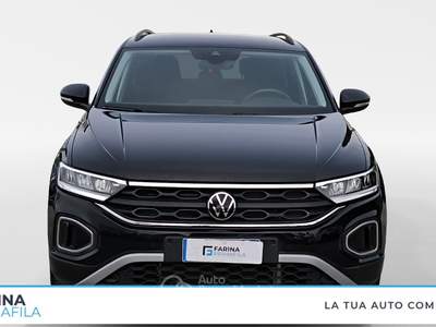 Volkswagen T-Roc  - t-roc 1.0 tsi style 110cv Nero usata Marcianise