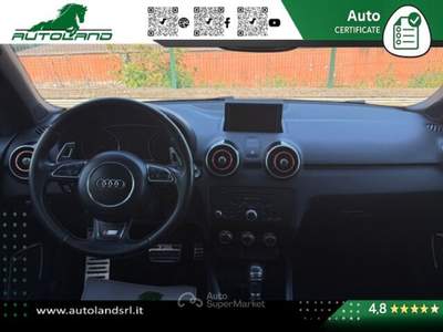 Audi A1 1.6 tdi S Line Edition plus 90cv s-tronic Nero usata Guidonia Montecello
