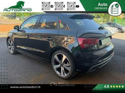 Audi A1 1.6 tdi S Line Edition plus 90cv s-tronic Nero usata Guidonia Montecello
