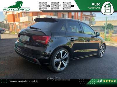 Audi A1 1.6 tdi S Line Edition plus 90cv s-tronic Nero usata Guidonia Montecello