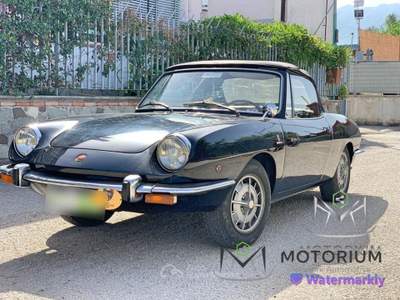 Fiat 850 SPIDER SPORT targa oro Asi Nero usata Pomigliano d'Arco