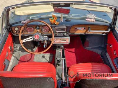 Fiat 850 SPIDER SPORT targa oro Asi Nero usata Pomigliano d'Arco