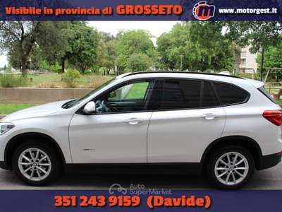 BMW X1 xdrive18d Advantage auto Arancione usata Grosseto